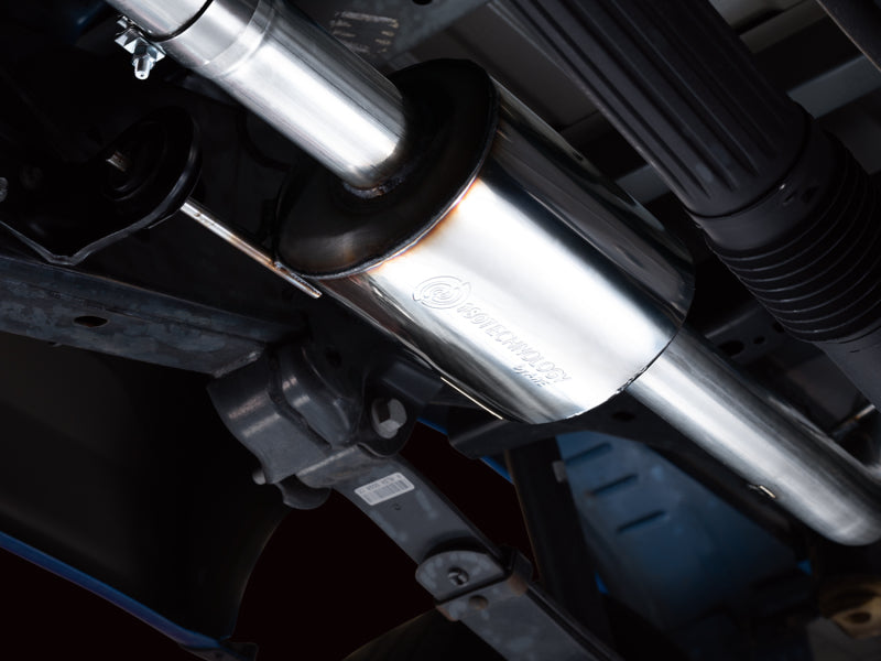 AWE Tuning AWE 0FG 21+ Ford F150 Dual Side Exit Cat-Back Exhaust - 4.5in Diamond Black Tips 3015-23059 3015-23059 Photo - Mounted