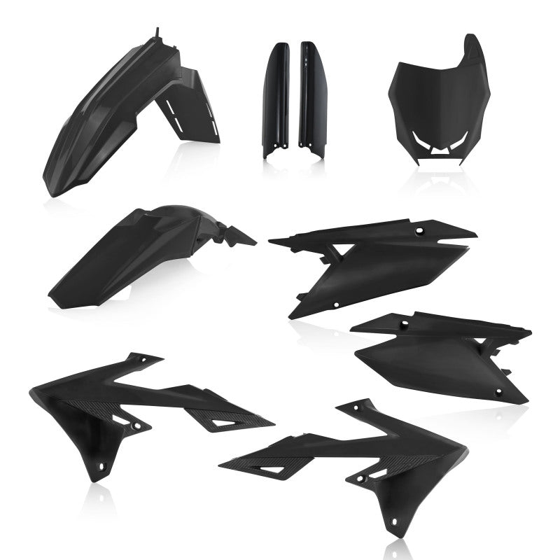 Acerbis 18+ Suzuki RMZ250/ RMZ450 Full Plastic Kit - Black 2686550001 2686550001 Photo - Primary