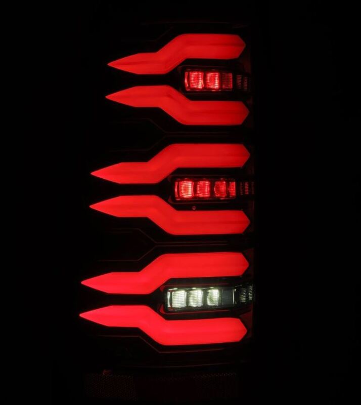 AlphaRex 99-06 Chevrolet Silverado Sierra LUXX-Series LED Tail Lights Alpha-Black 620005 620005 User 4