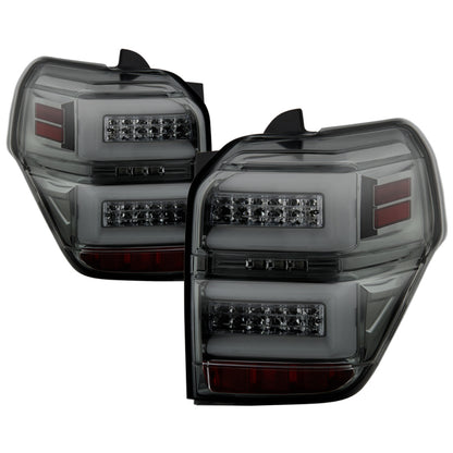 Spyder Toyota 4Runner 10-14 LED Tail Lights - Sequential Turn Signal - Smoke ALT-YD-T4R10-SEQ-SM 5087829 5087829 Photo - Primary