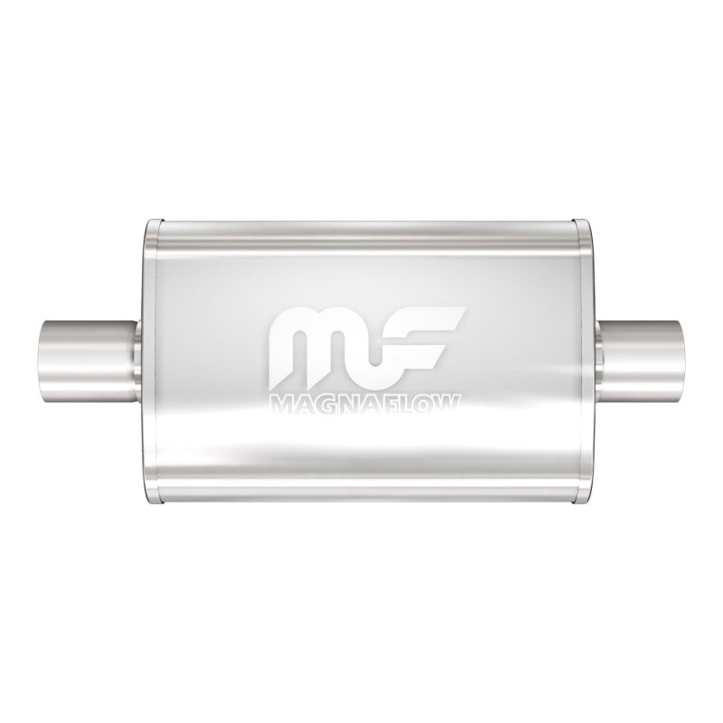 MagnaFlow 4" X 9" Oval Center/Center Straight Through Performance Muffler 11245 Photo - Primary