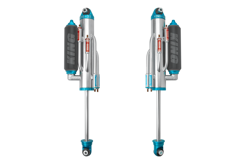 King Shocks 2021+ RAM 1500 TRX Rear 3.5 Dia Full Adjustable 4 Tube Bypass w/ Finned Res Shock (Pair) 37001-101