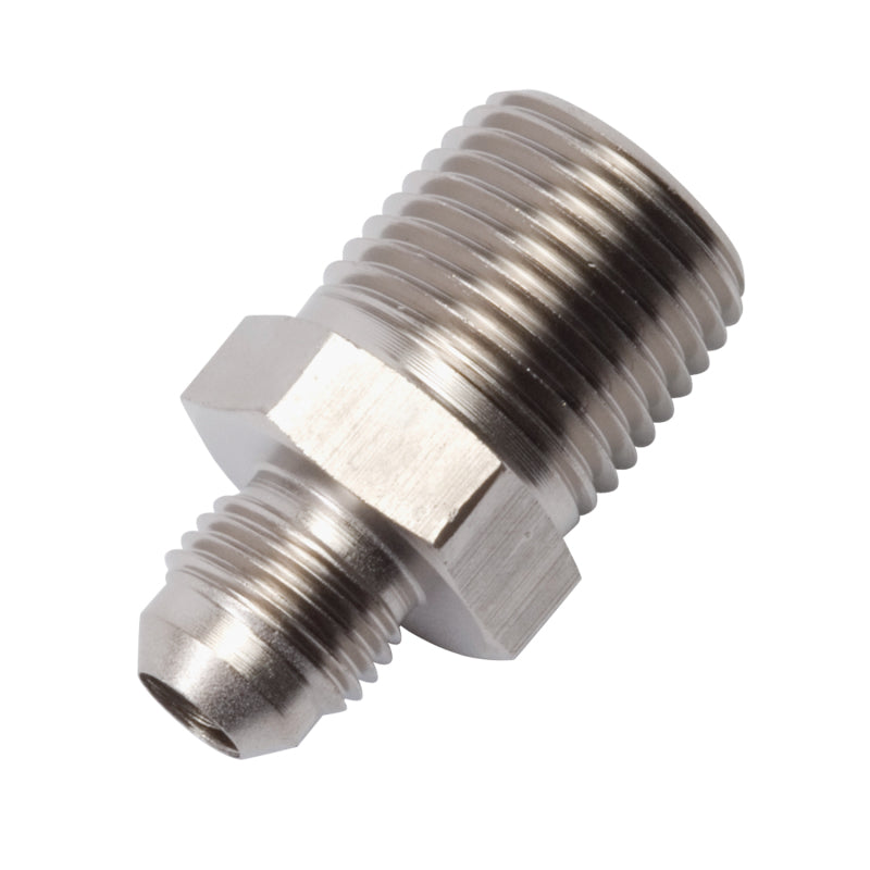 Russell Performance -6 AN to 1/2in NPT Straight Flare to Pipe (Endura) 670151 670151 Photo - Primary