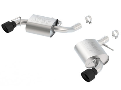 Borla 2016 Chevy Camaro SS V8 AT/MT ATAK Rear Section Exhaust w/o NPP Valves Ceramic Black 11923CB 11923CB Photo - Primary