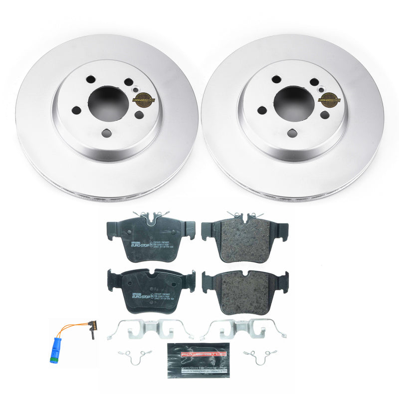 PowerStop Power Stop 17-21 Mercedes-Benz C43 AMG Rear Eurostop Brake Kit ESK7990 ESK7990 Photo - Primary