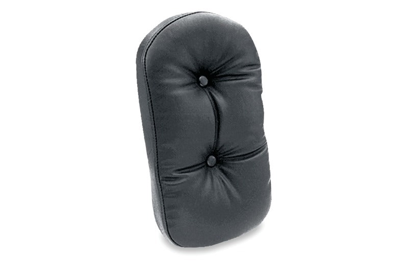 Mustang Motorcycle Mustang Harley Medallion Style Sissy Bar Pad Regal (6.5 inch x 11 inch) - Black 79038 79038 Photo - Primary
