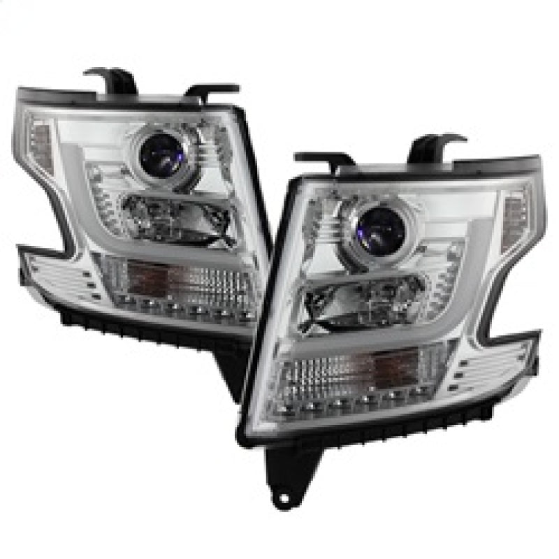 Spyder Chevy Tahoe / Suburban 2015 -2016 Projector Headlights - DRL LED - Chrome PRO-YD-CTA15-DRL-C 5082534 5082534 Photo - Primary