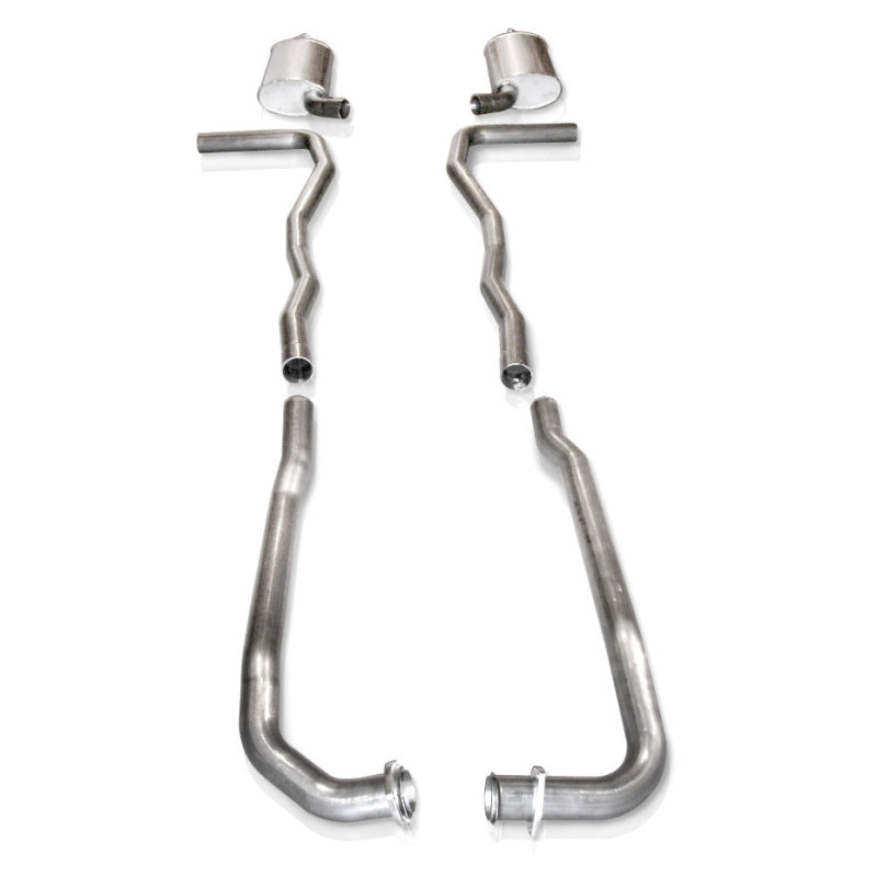 Stainless Works 1963 Corvette Exhaust 2-1/2in Factory Connect V6313100S V6313100S Photo - Primary