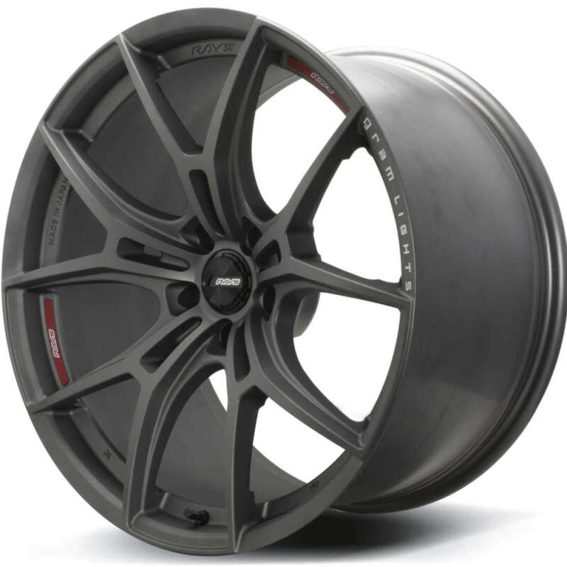 Gram Lights 57FXZ Overseas 19x9.5 +20 5-114.3 Matte Graphite w/Machining Wheel WGFZ420EMG WGFZ420EMG User 1