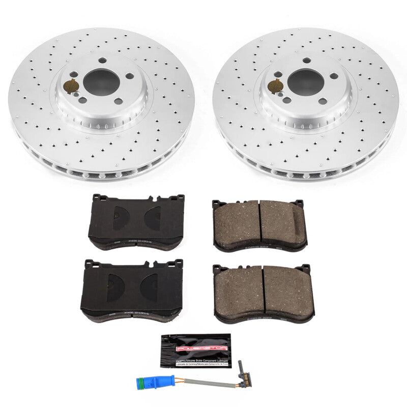 PowerStop Power Stop 19-22 Mercedes-Benz E53 AMG Front Z23 Coated Brake Kit CRK9011 CRK9011 Photo - Primary