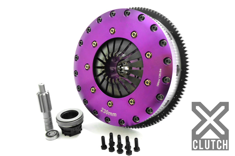 XCLUTCH XCL Clutch - 9in Twin Solid Ceramic Drivetrain Clutch Kits - Multi main image