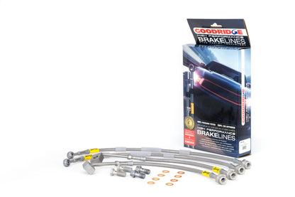 Goodridge 11-15 Jeep Grand Cherokee (Non SRT 8) / 11-15 Dodge Durango (All Models) SS Brake Lines 15010 15010 Photo - Primary