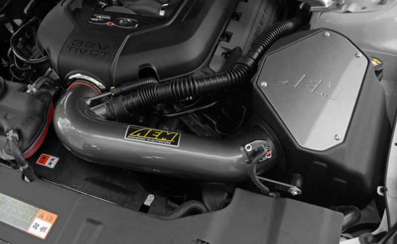 AEM Induction AEM 11 Ford Mustang 5.0L V8 Brute Force Cold Air Intake System 21-8122DC 21-8122DC Photo - Mounted