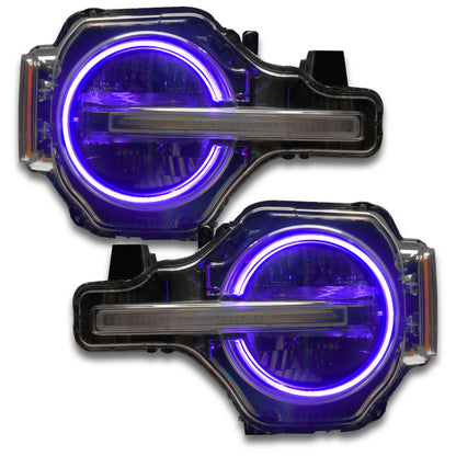 ORACLE Lighting Oracle 2021 Ford Bronco DRL Upgrade w/ Halo Kit - ColorSHIFT w/ 2.0 Controller 1468-333 1468-333 User 7