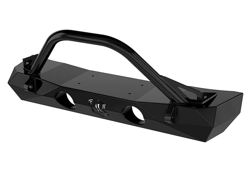 ICON 2018+ Jeep Wrangler JL / 2020+ Jeep Wrangler JT Pro Series Front Bumper w/Bar/Tabs 25164 25164 Photo - Primary
