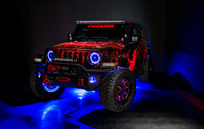 ORACLE Lighting Oracle Bluetooth + RF Underbody Rock Light Kit - 8 PCS - ColorSHIFT 5819-333 5819-333 Photo - lifestyle view