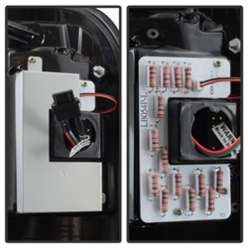 Spyder 97-03 Ford F150 Stylsd. F250 V3 Lght Bar LED Tail Lights - Blk Smk ALT-YD-FF15097V3-LBLED-BSM 5084248 5084248 Photo - Unmounted