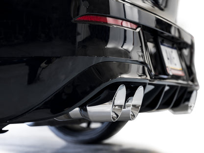 AWE Tuning AWE MK8 Volkswagen Golf R 3in Touring Edition Quad Exhaust - Chrome Silver Tips 3015-42658 3015-42658 Photo - Mounted