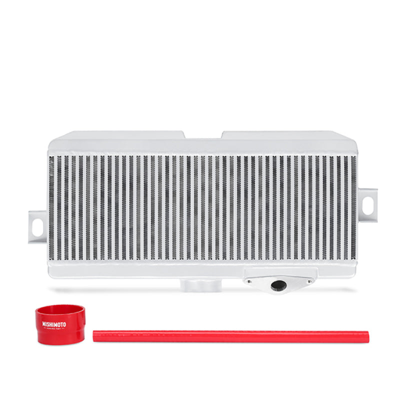 Mishimoto Top-Mount Intercooler Kit Silver Cooler - Red Hoses 08-15 WRX STi MMTMIC-STI-08SLRD Photo - Primary