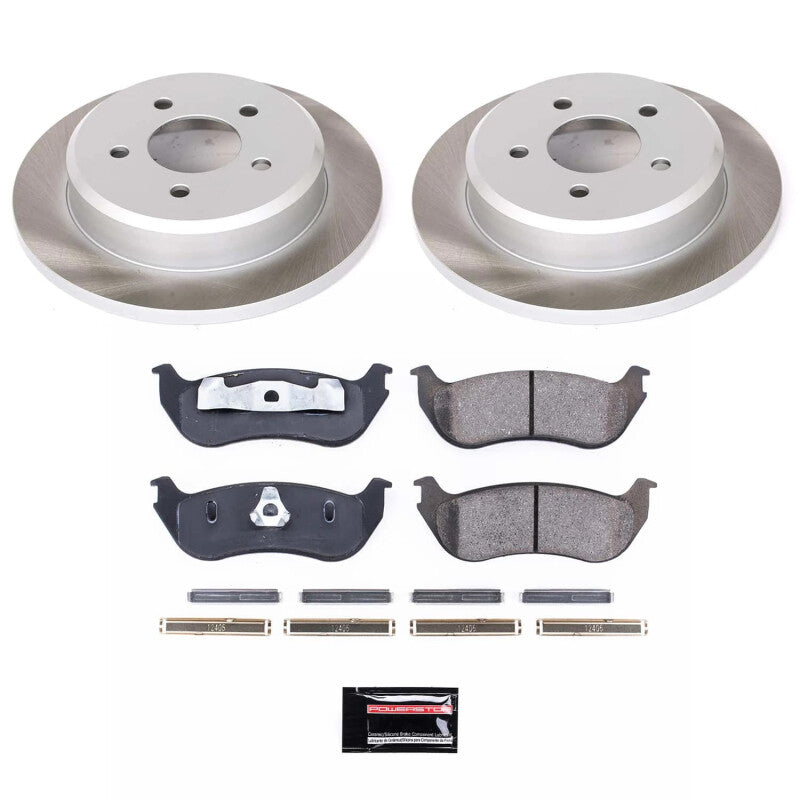 PowerStop Power Stop 96-02 Mercury Grand Marquis Rear Semi-Coated Rotor Kit SC2984 SC2984 Photo - Primary