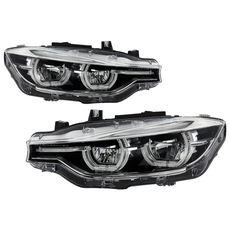 SPYDER BMW F30 3 Series 4Dr LED Projector Headlights Chrome PRO-JH-BF3012H-4D-LED-C 9948534 9948534 Photo - Primary