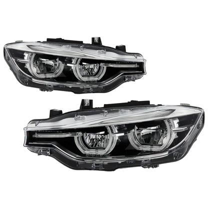 SPYDER BMW F30 3 Series 4Dr LED Projector Headlights Chrome PRO-JH-BF3012H-4D-LED-C 9948534 9948534 Photo - Primary