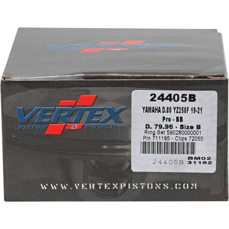 Vertex Pistons Vertex Piston 20-24 Yamaha WR 250 F 250cc +3mm Forged Big Bore Piston Kit 270cc. 24405B 24405B Photo - Primary
