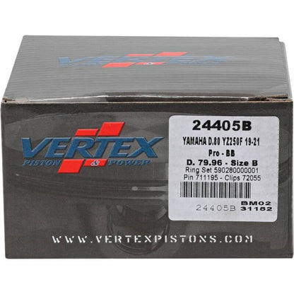 Vertex Pistons Vertex Piston 20-24 Yamaha WR 250 F 250cc +3mm Forged Big Bore Piston Kit 270cc. 24405B 24405B Photo - Primary