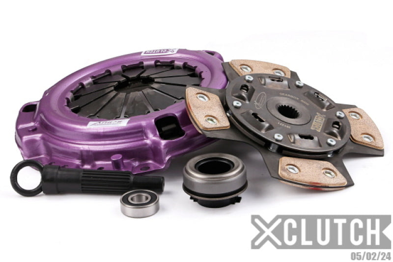 XCLUTCH 92-95 Mazda MX-3 Base 1.6L Stage 2 Sprung Ceramic Clutch Kit XKFD20003-1B XKFD20003-1B Photo - Primary