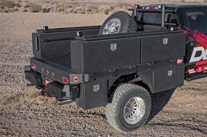 Dee Zee Deezee Universal Tool Box - Specialty 96In Topsider Black BT Alum (Txt Blk) DZ67TB DZ67TB Photo - Mounted