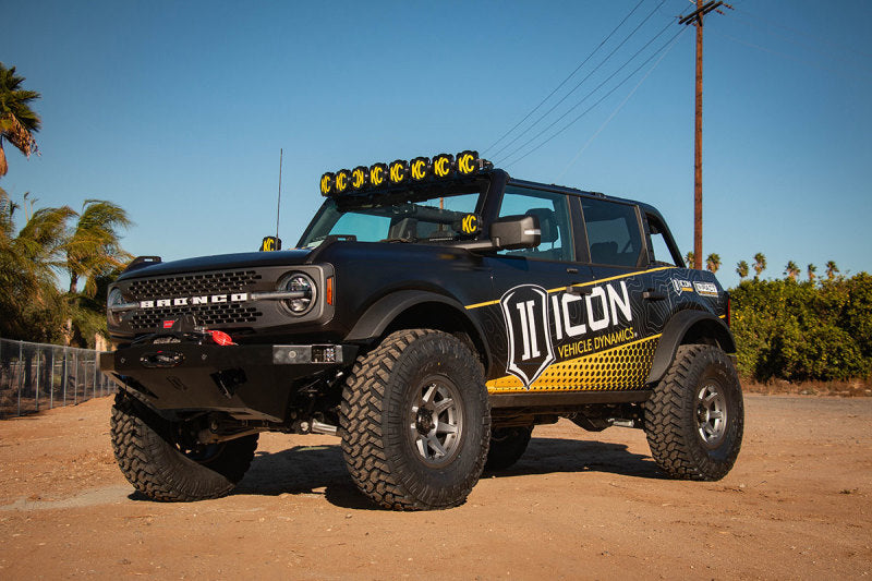 ICON Rebound Pro 17x8.5 6x5.5 0mm Offset 4.75in BS 106.1mm Bore Titanium Wheel 21817858347TT 21817858347TT Photo - lifestyle view
