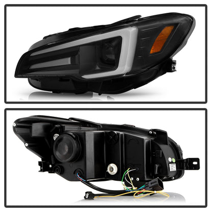 Spyder Subaru Impreza WRX 15-20 LED High-Power LED Headlights-Black PRO-YD-SWRX15LEDAP-SBSEQ-BK 5088109 5088109 User 1