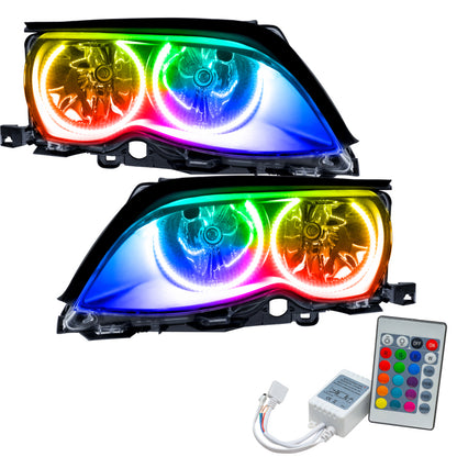 ORACLE Lighting Oracle 02-05 BMW 3 Series SMD HL - Black - ColorSHIFT w/ Simple Controller 7104-504 7104-504 Photo - Primary
