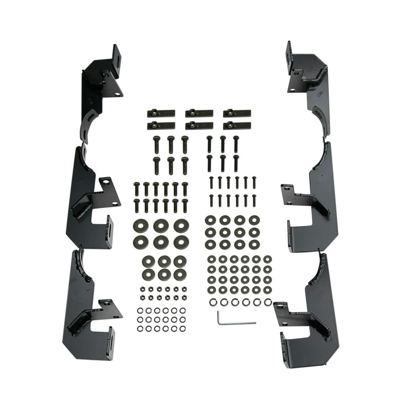 Westin 2007-2017 Jeep Wrangler Unlimited 4dr Platinum 4 Oval Nerf Step Bars - Black 21-3295 21-3295 Photo - Unmounted