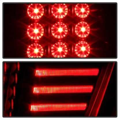 SPYDER xTune 02-06 Chevrolet Avalanche LED Tail Lights - Black Smoke (ALT-JH-CAV02-LED-BSM) 9036842 9036842 Photo - Unmounted