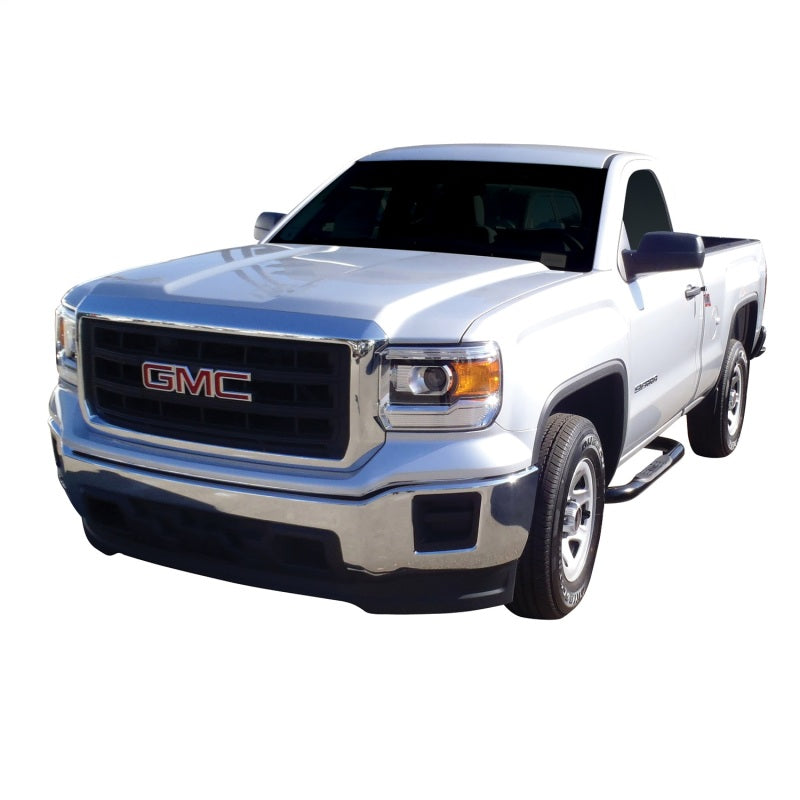 Westin 2014-2018 Chevy Silverado 1500 Reg Cab (Body Mount) E-Series 3 Nerf Step Bars - SS 23-3800 23-3800 Photo - Mounted