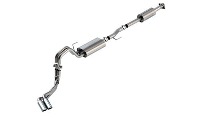 Borla F-150 2021 2.7L/3.5L 4dr CC SB EC STB Lari/King R/Plnum/LTD 3/2.25 DSE CB Touring CHR Tips 140870 140870 User 1