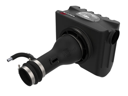 aFe Momentum HD Cold Air Intake System w/ Pro DRY S Filter Nissan Titan XD 17-21 V8-5.6L 50-70034D 50-70034D Photo - Unmounted