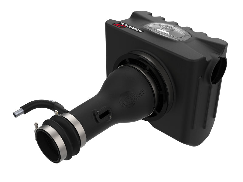 aFe Momentum HD Cold Air Intake System w/ Pro DRY S Filter Nissan Titan XD 17-21 V8-5.6L 50-70034D 50-70034D Photo - Unmounted