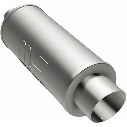 MagnaFlow 6" Round Center/Center Performance Muffler With Tip 14821 Photo - out of package