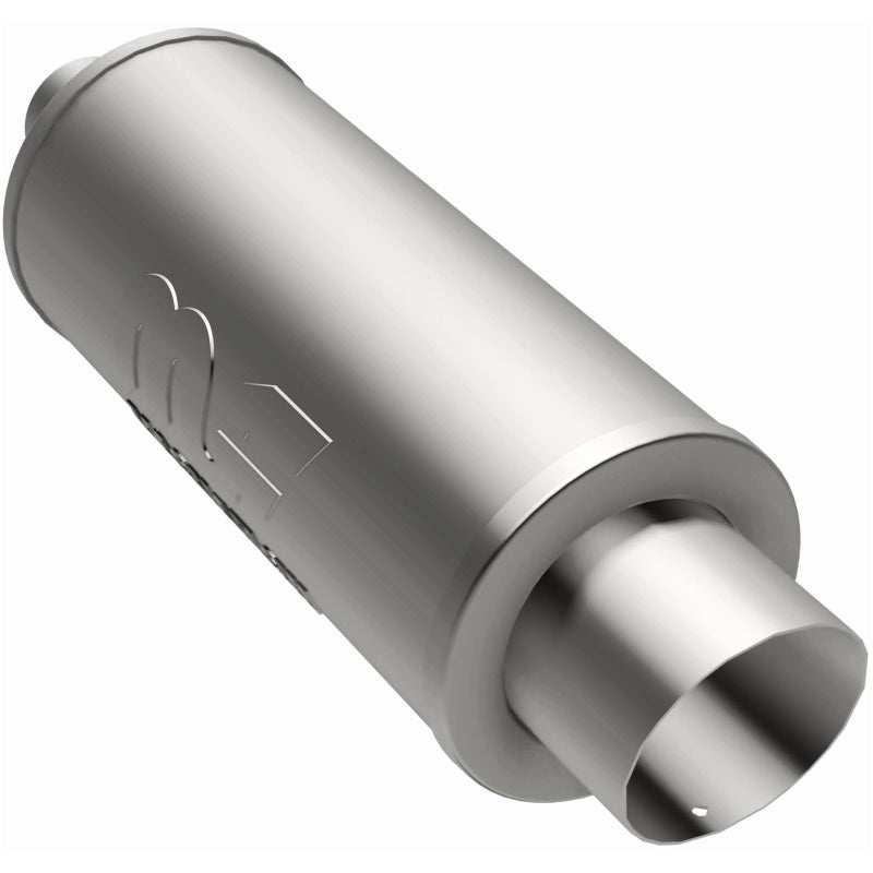 MagnaFlow 6" Round Center/Center Performance Muffler With Tip 14821 Photo - out of package