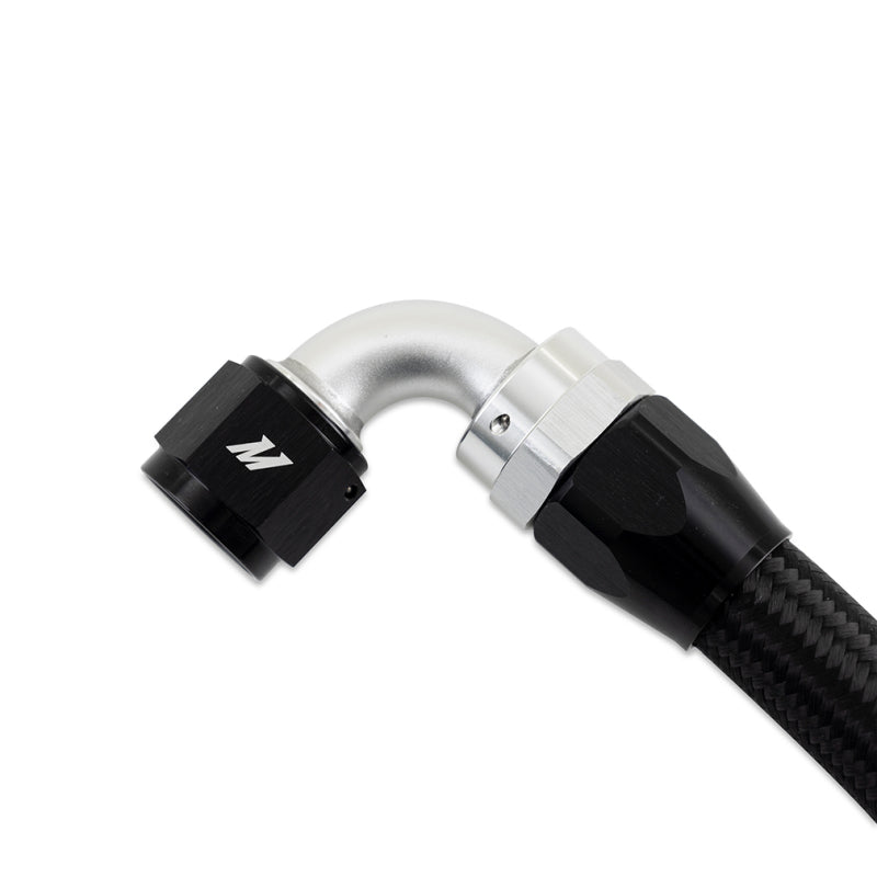 Mishimoto 3Ft Stainless Steel Braided Hose w/ -10AN Straight/90 Fittings - Black MMSBH-10-3NBK MMSBH-10-3NBK User 1