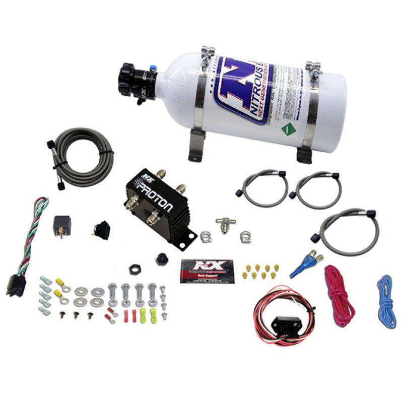 Nitrous Express Proton Fly By Wire Nitrous Kit w/5lb Bottle 20422-05 20422-05 Photo - Primary