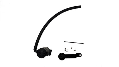 J&L 17-23 Honda CRV 1.5L Turbo Passenger Side Oil Separator 3.0 - Black Anodized 3112P-B 3112P-B Photo - Primary