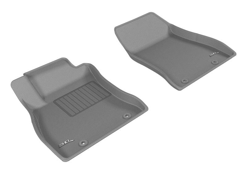 3D MAXpider 2013-2019 Nissan Sentra Kagu 1st Row Floormat - Gray L1NS07611501 L1NS07611501 Photo - Primary