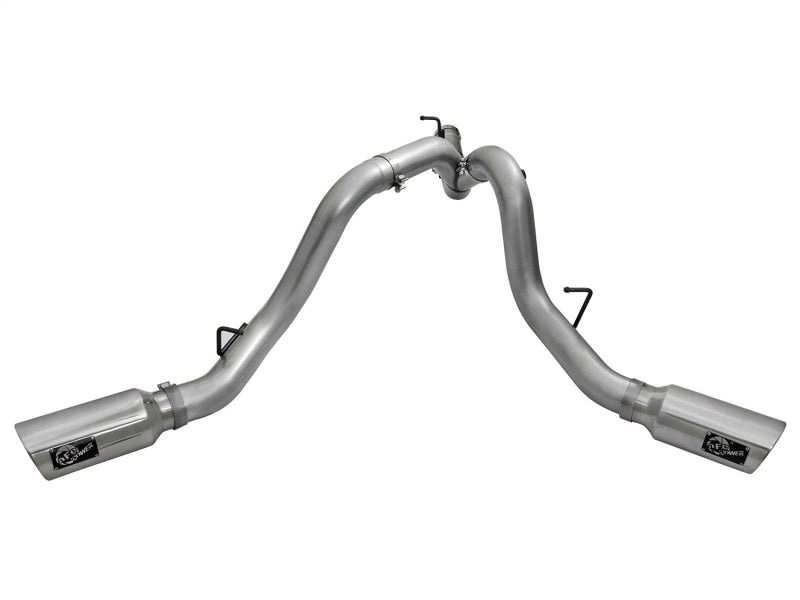aFe  POWER 49-44080-P Large Bore-HD 409 SS DPF-Back Exhaust System 49-44080-P Photo - Unmounted