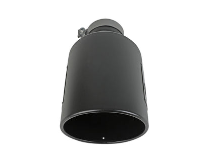 aFe Power MACH Force-Xp 409 Stainless Steel Clamp-on Exhaust Tip Black 49T40801-B15 49T40801-B15 Photo - Unmounted