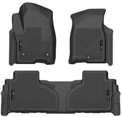 Husky Liners 2021 Suburban/Tahoe/Yukon/Yukon XL Weatherbeater Front & 2nd Seat Floor Liners - Black 99241 99241 User 1