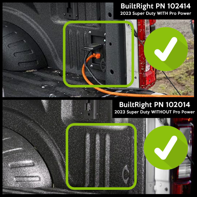BuiltRight Industries 2017+ Ford F-250/350/450 Full Bedside Rack - 4pc 102014 102014 Photo - lifestyle view