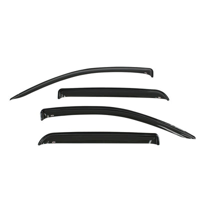 Westin 2015-2018 Chevrolet/GMC Colorado/Canyon Crew Cab Wade Slim Wind Deflector 4pc - Smoke 72-31402 72-31402 Photo - Primary